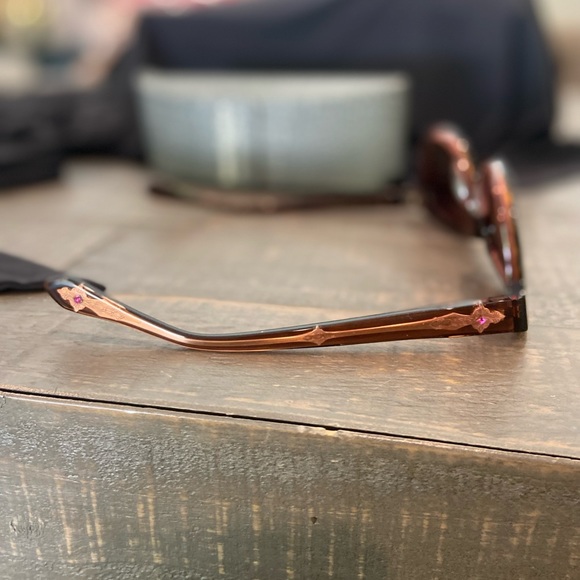 Sama Eyewear x Lorre Rodkin Couture Collection sunglasses w case. As new - Picture 6 of 16